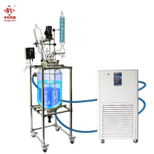 Lab jacketed glass reactor